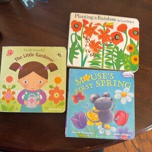 Spring Toddler Board Book Bundle